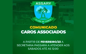 Comunicado aos Associados