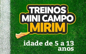 Retorno dos Treinos de Futebol Mirim