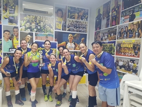 Vôlei Master feminino do Assary é campeão em torneio nacional