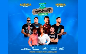 Agenda de Abril da Lanchonete