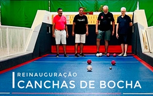 Reinauguração Canchas de Bocha