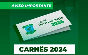 Aviso Importante sobre os Carnês