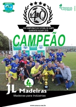 JL MADEIRAS É BI-CAMPEÃO DO QUARENTÃO