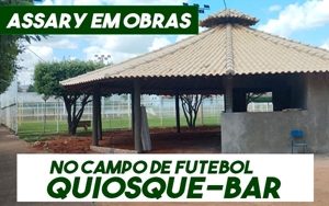 Construção do Novo Quiosque Bar do Campo